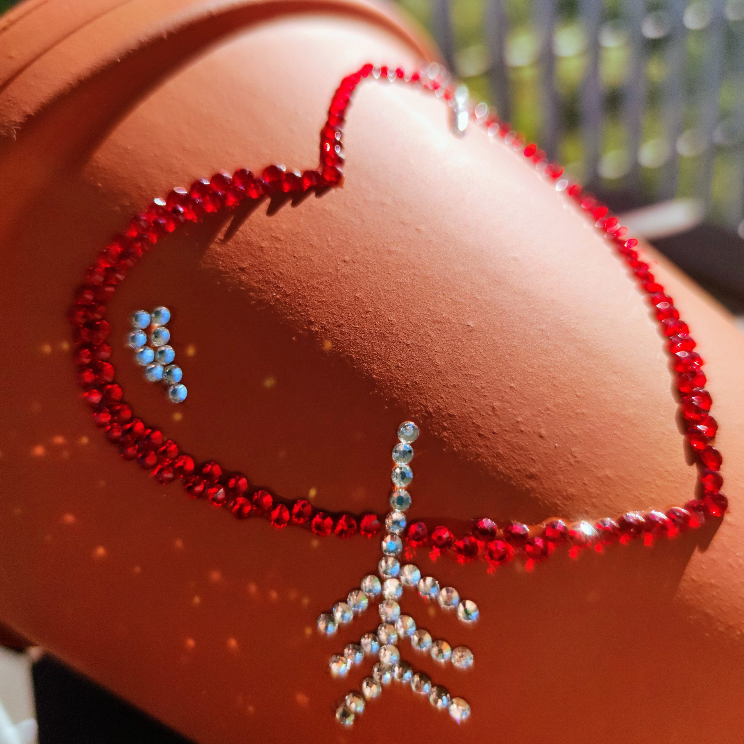 Personalised Sparkle Love Heart Plant Pot