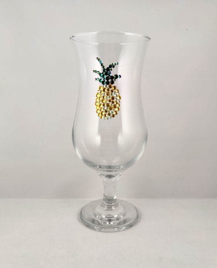 Pineapple Sparkle Glass