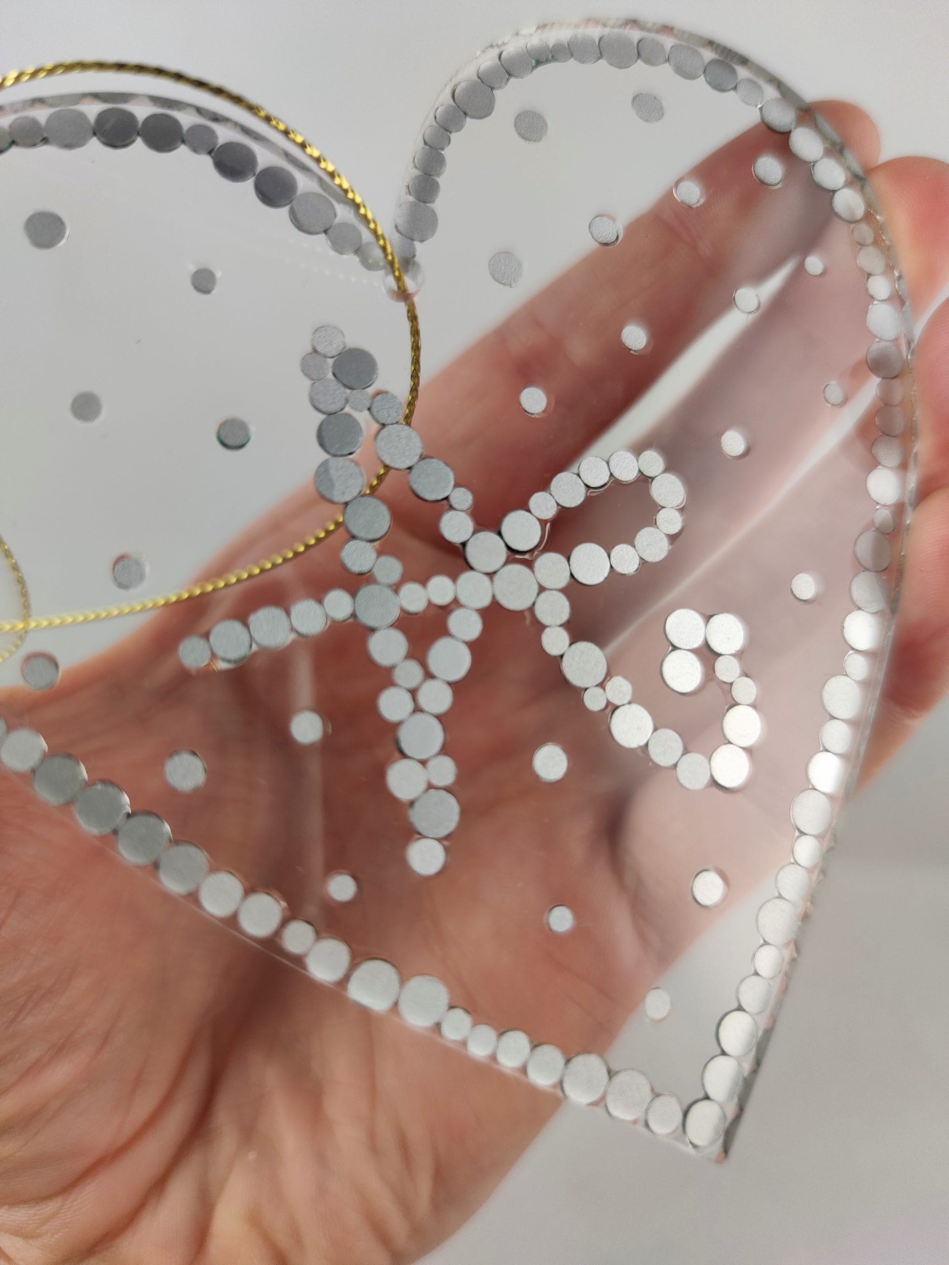 Christmas Custom Initial Hanger