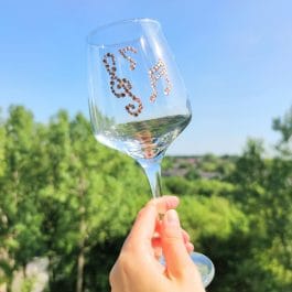 Music Note Glass